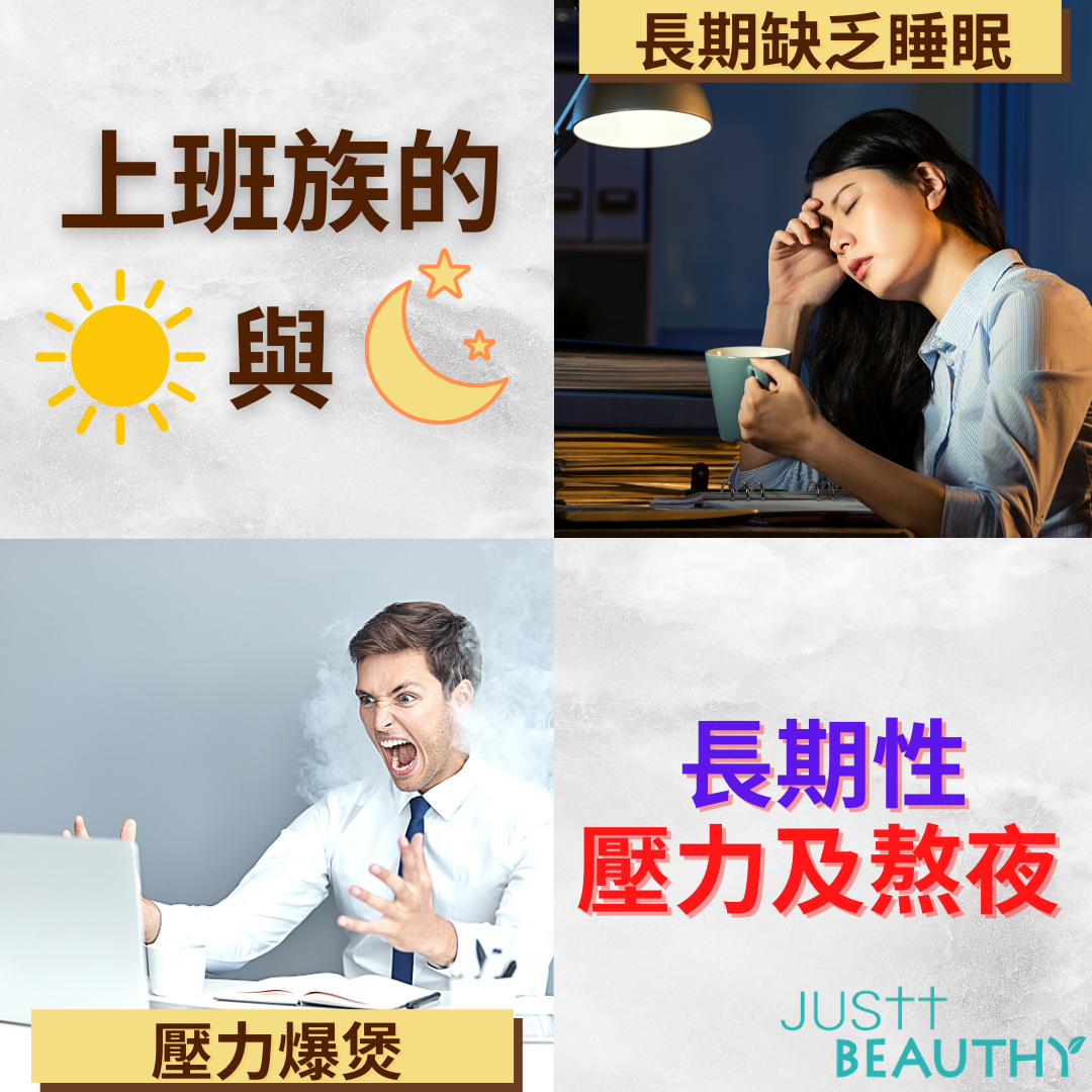 【長期性壓力及熬夜調理】方案