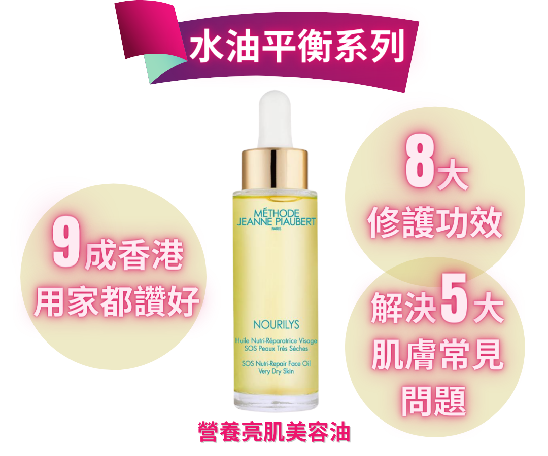 營養亮肌美容油